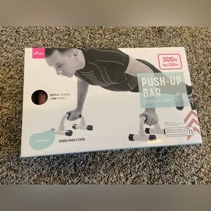 Daiso Exercise Equipment with Black and White Design